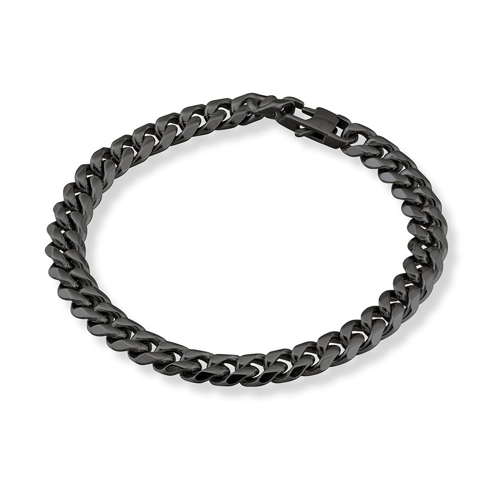 Blaze stainless steel men’s 8MM cuban link bracelet