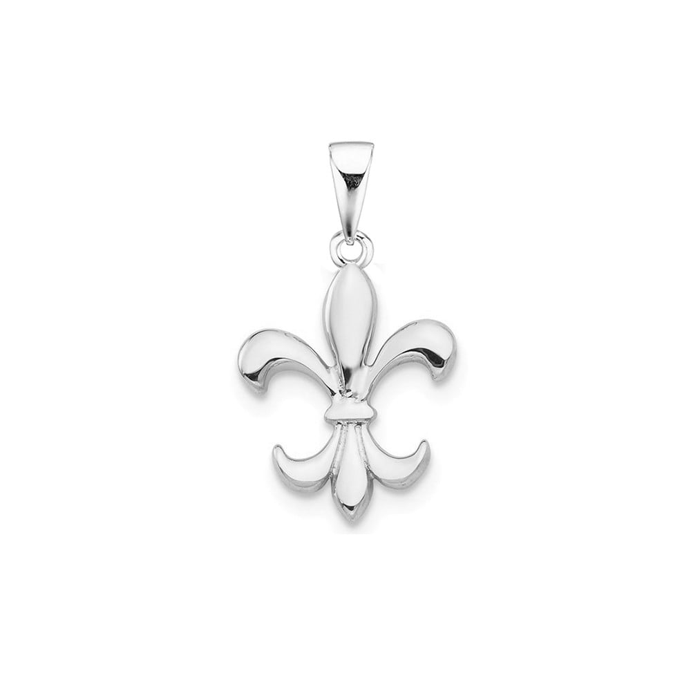 Sterling Silver fleur de lys pendant