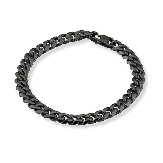 Blaze stainless steel men’s 8MM cuban link bracelet