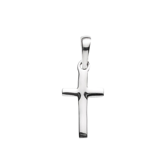 Sterling silver plain cross