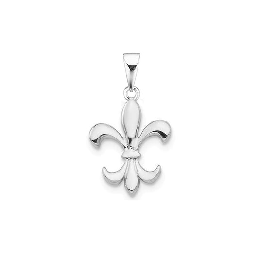 Sterling Silver fleur de lys pendant